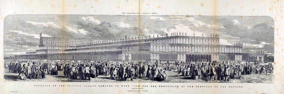 south east view crystal palace